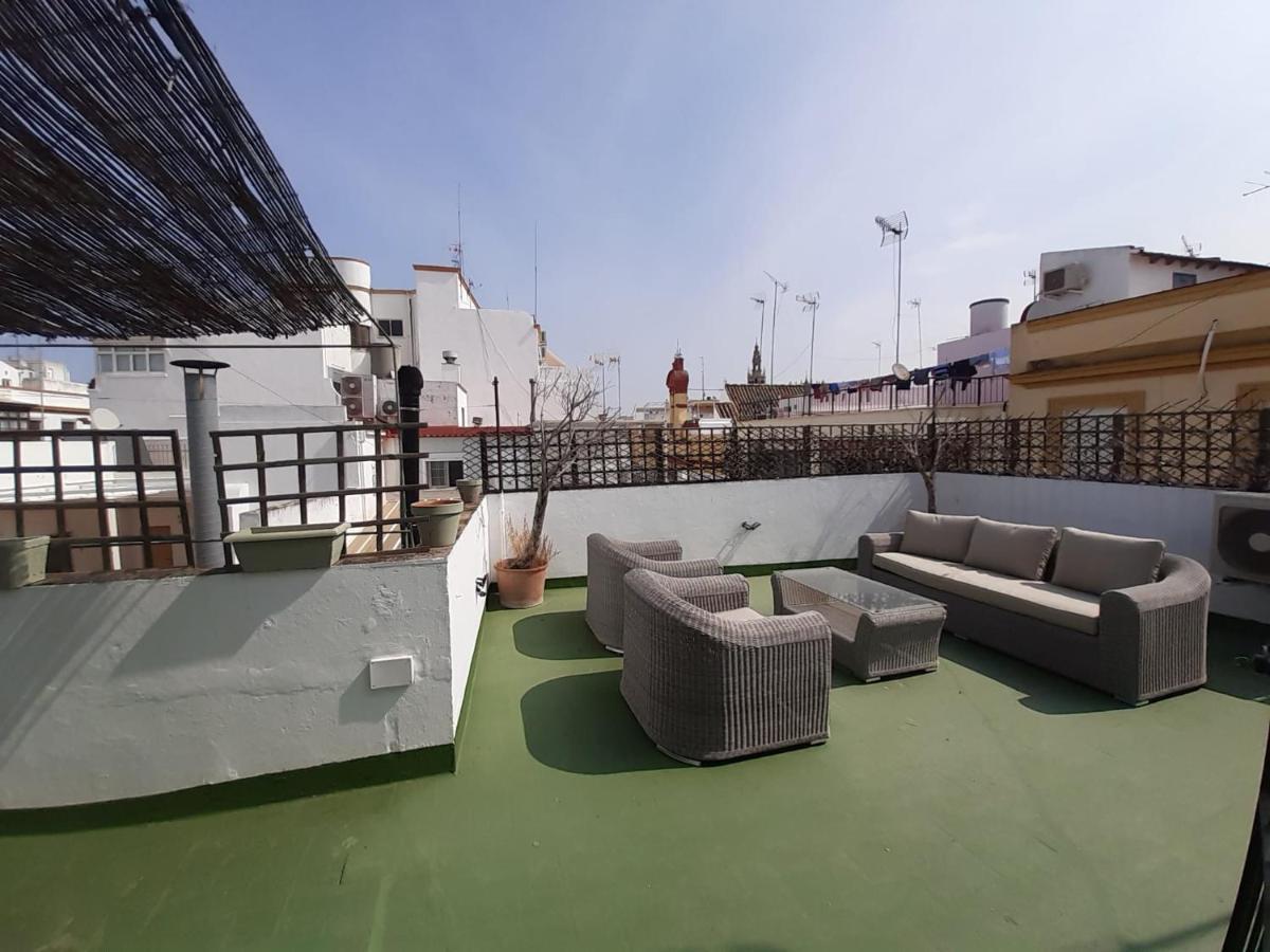 Champion Duplex Terrace And Garage Old Town 6 Pax Sevilha Exterior foto
